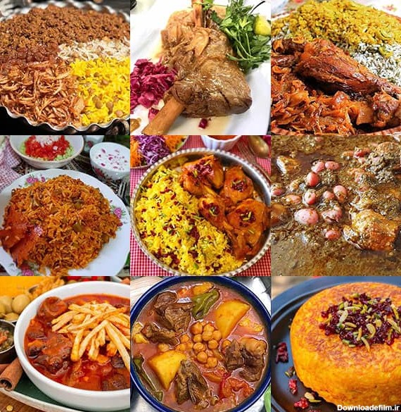 عکس غذای سنتی سالم