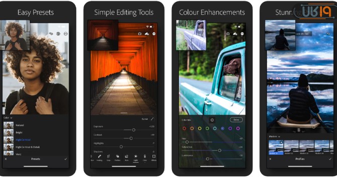 ادیت عکس با ایفون