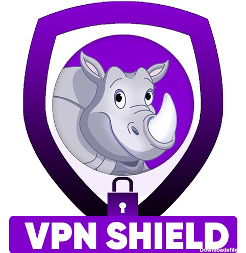 وی پی ان که عکس کرگدن دارد