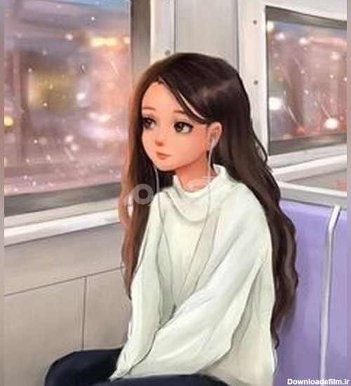 عکس پروفایل دخترونه فانتزی کارتونی