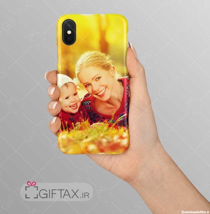 فیلم چاپ عکس روی قاب گوشی