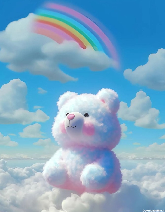 عکس آسمان صورتی و بنفش