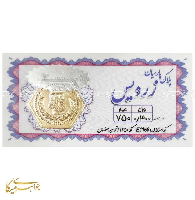 عکس سکه پارسیان ۳۰۰ سوت