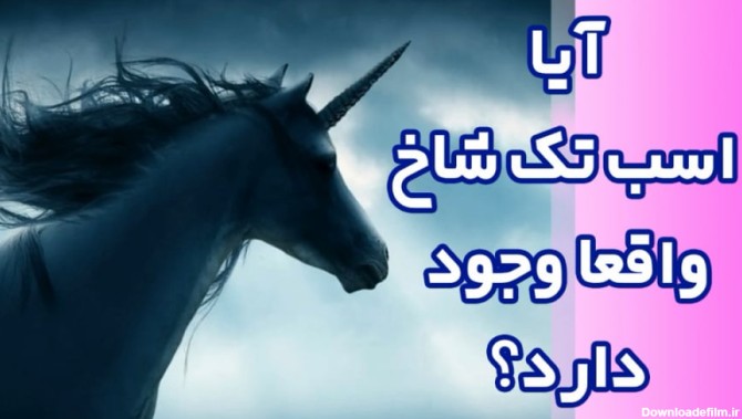 عکس اسب تک شاخ واقعی بالدار