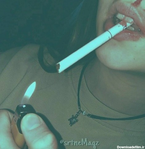 عکس سیگار و فندک دخترونه