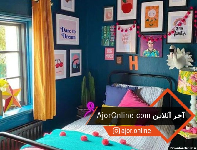 عکس اتاق خواب شیک فانتزی