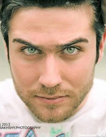 عکس نی نی پسر چشم رنگی خوشگل