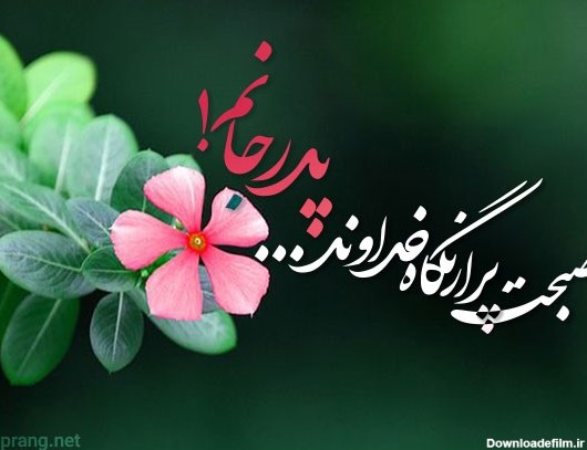 عکس صبح بخیر برای پدر