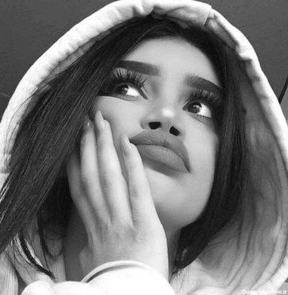 عکس پروفایل سیاه سفید گنگ