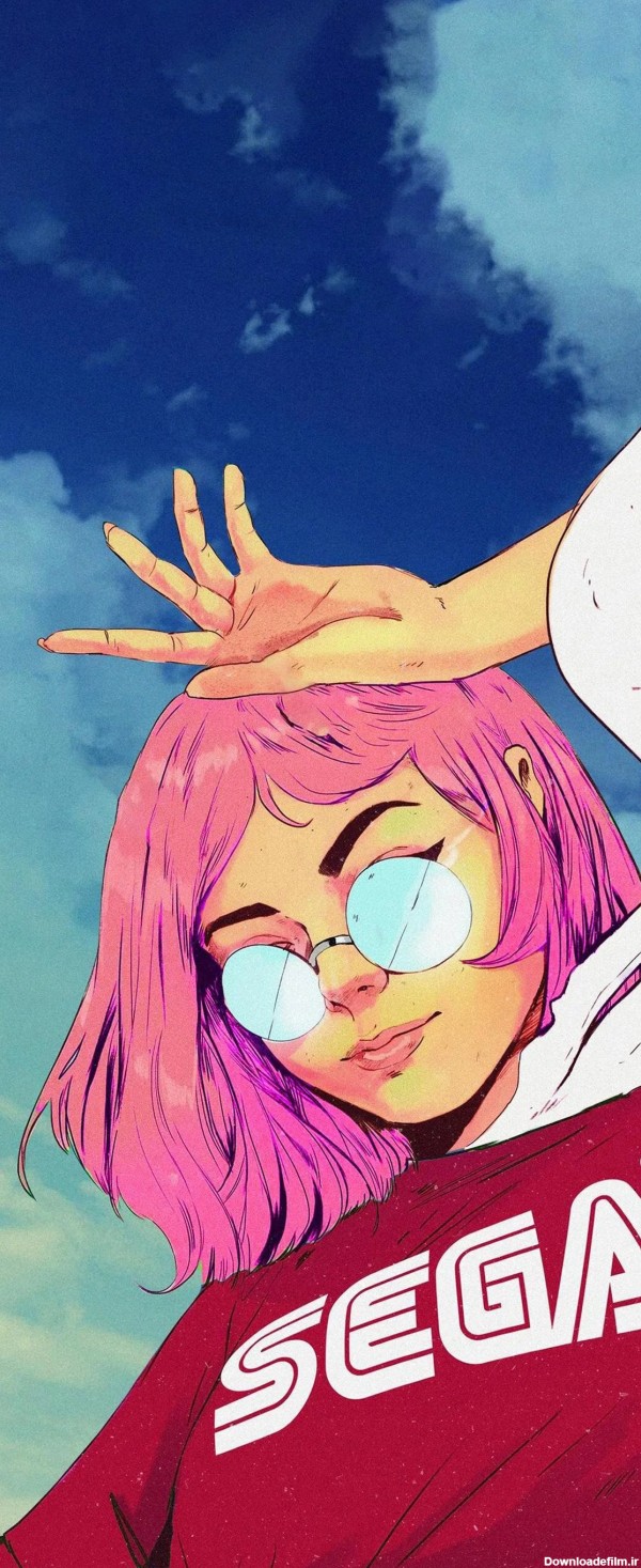 عکس فانتزی صورتی جدید