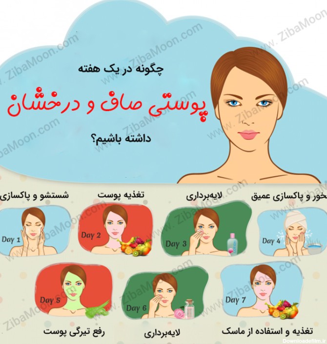 عکس نوشته در مورد پوست