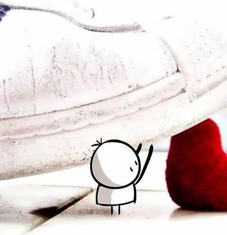 عکس قلب سیاه برای پروفایل