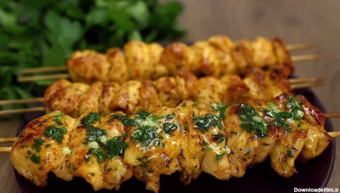 عکس کباب جوجه تیغی