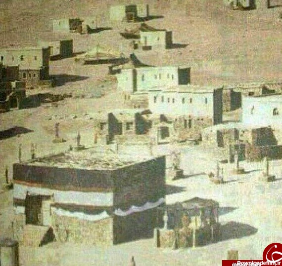 قدیمی ترین عکس از خانه کعبه