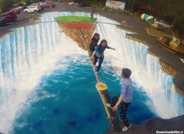 عکس وحشتناک سه بعدی