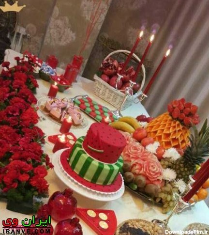 عکس شب یلدایی عروس