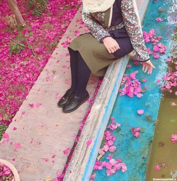 عکس دختر چادری شیک