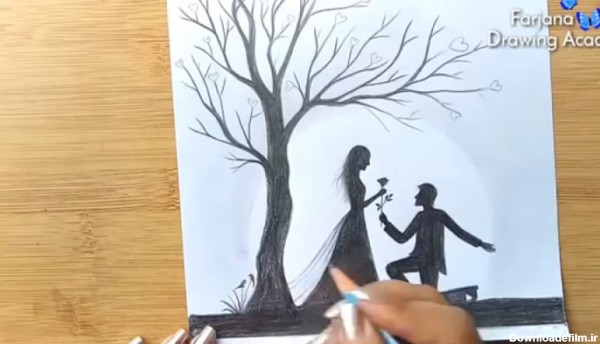 عکس عشق طراحی