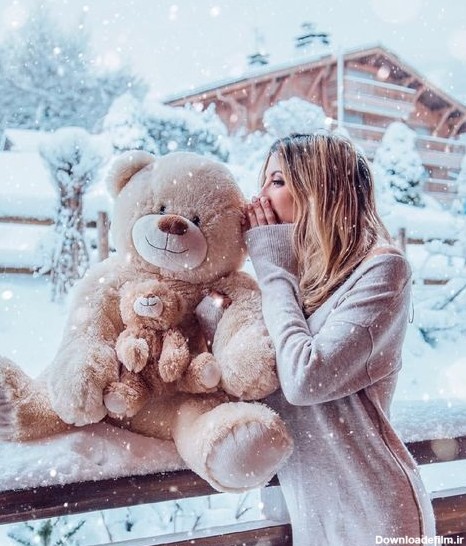 عکس دخترونه شیک زمستانی