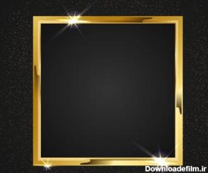 عکس سیاه و طلایی