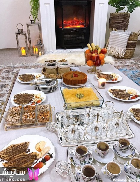 عکس سفره رمضان افطاری