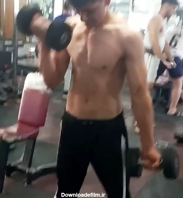عکس بدنسازی پسر ۱۶ ساله