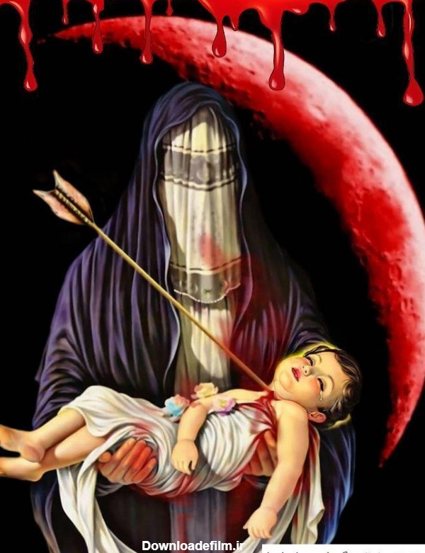 عکس چهره حضرت علی اصغر