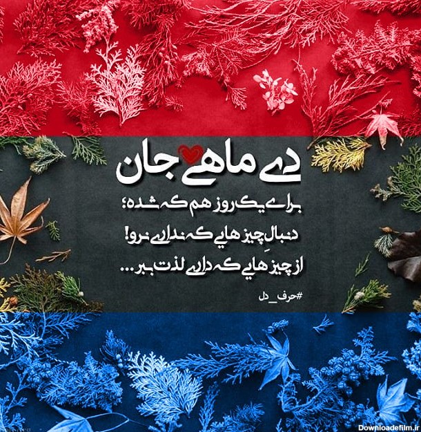 عکس نوشته تولد همسر دی ماهی