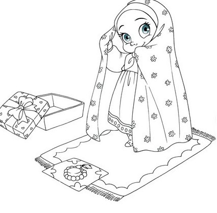 عکس نقاشی در مورد یاد خدا