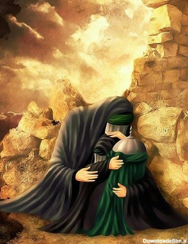 عکس امام حسین زن