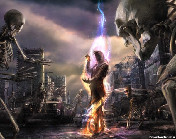 عکس های جدید ترسناک اسکلت