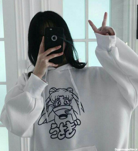 عکس پروفایل دختر جلو اینه