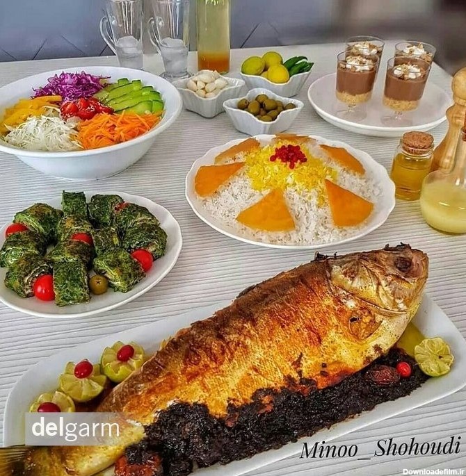 عکس غذا در سفره