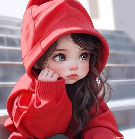 عکس پروفایل دخترونه عروسکی بامزه