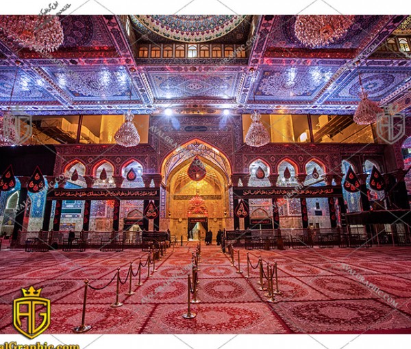 عکس با کیفیت ورودی حرم امام حسین