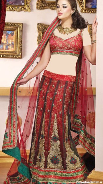 عکس زیبا ترین لباس هندی
