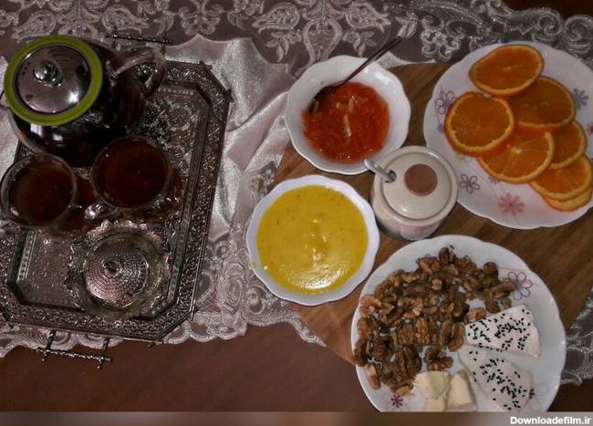 عکس ظروف صبحانه
