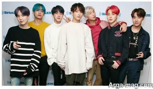 اسم و عکس اعضای بی تی اس