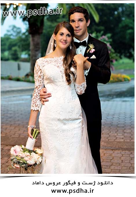 دانلود عکس اسپرت عروس و داماد