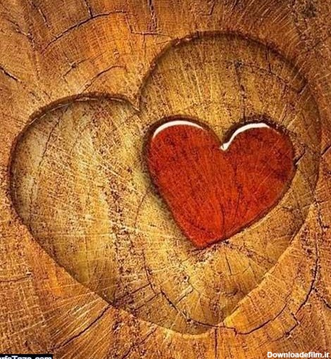 عکس قلب واقعی برای پروفایل