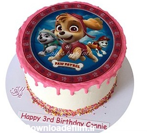 مدل عکس روی کیک تولد