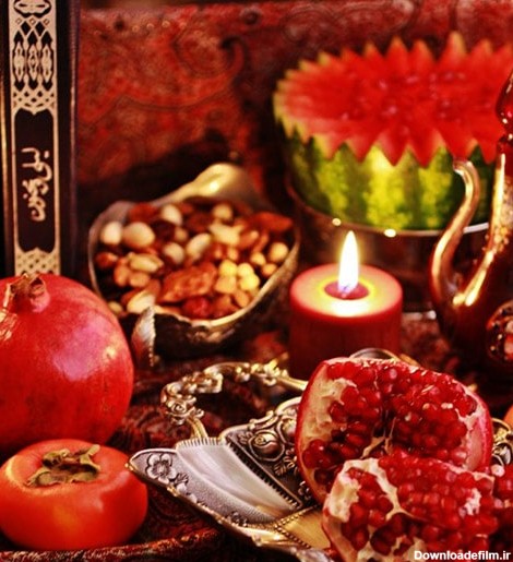 عکس شب یلدا تو خونه