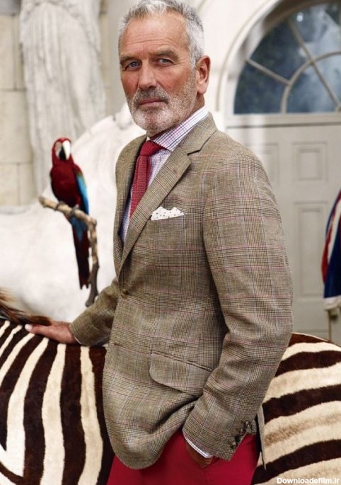 عکس پیرمرد تنها