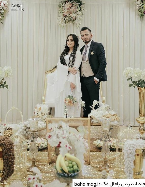 مدل عکس گرفتن کنار سفره هفت سین