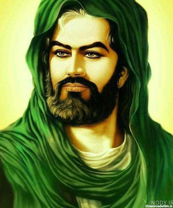 عکس چهره امام حسین ع