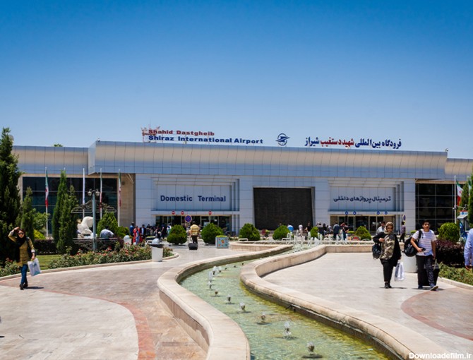 عکس از پنجره هواپیما در شب تهران