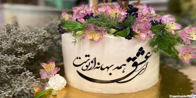 عکس کیک تولد جدید برای همسر