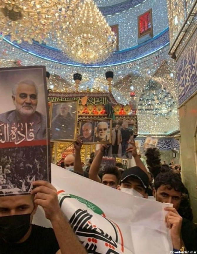 عکس امام حسین سردار سلیمانی