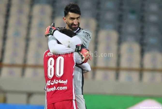 عکس محمد عمری با لباس پرسپولیس