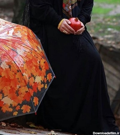 عکس دختر چادری شیک